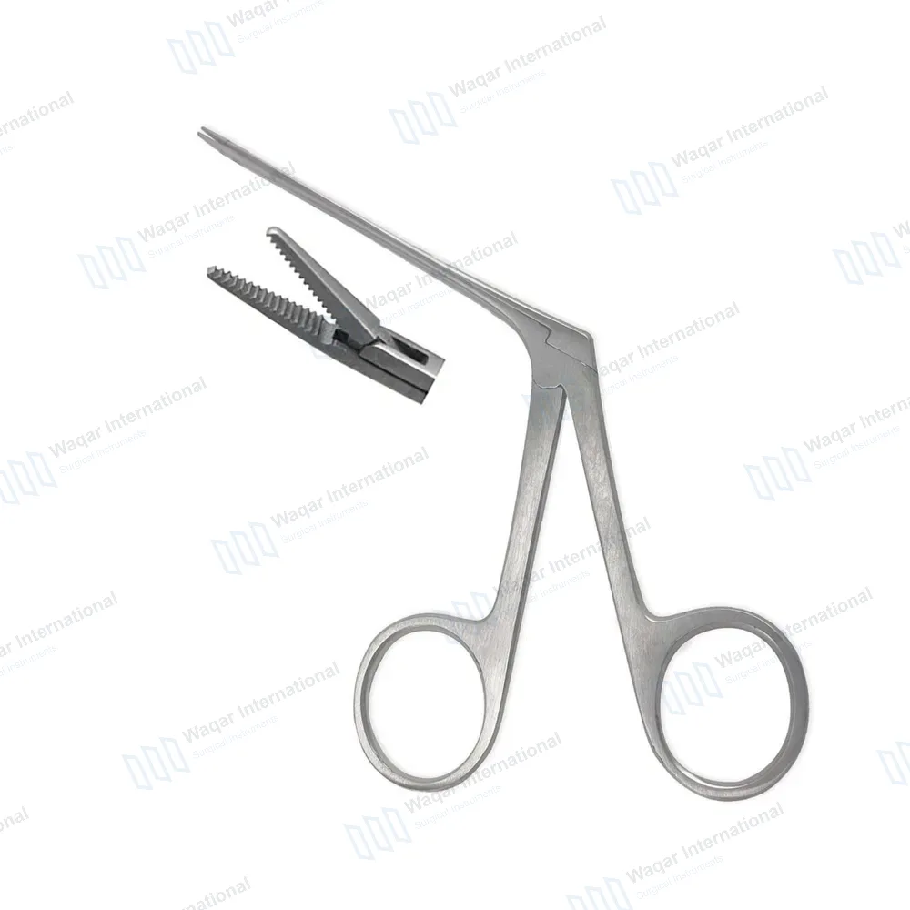 Micro Alligator Forceps 3.3″ Serrated Jaws