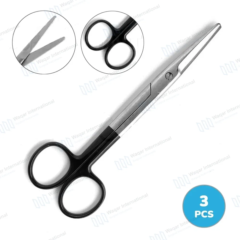 3 Mayo SuperCut Dissecting Scissors 5.5″ Straight Surgical Veterinary