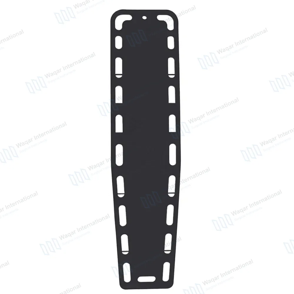 EMT Backboard Spine Board Stretcher Immobilization Kit – Free Trauma Bag – Black