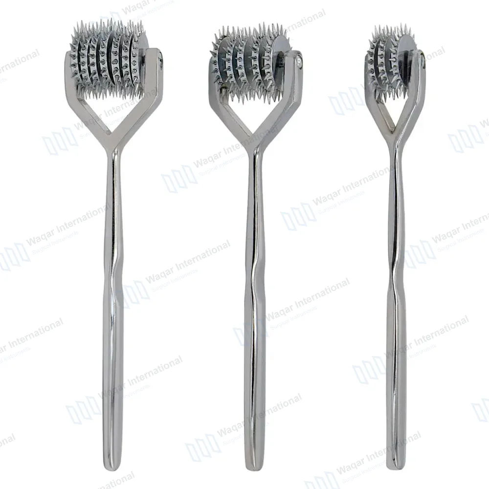 3 Wartenberg Neurological Pin Wheel Set 3, 5 & 7 Head