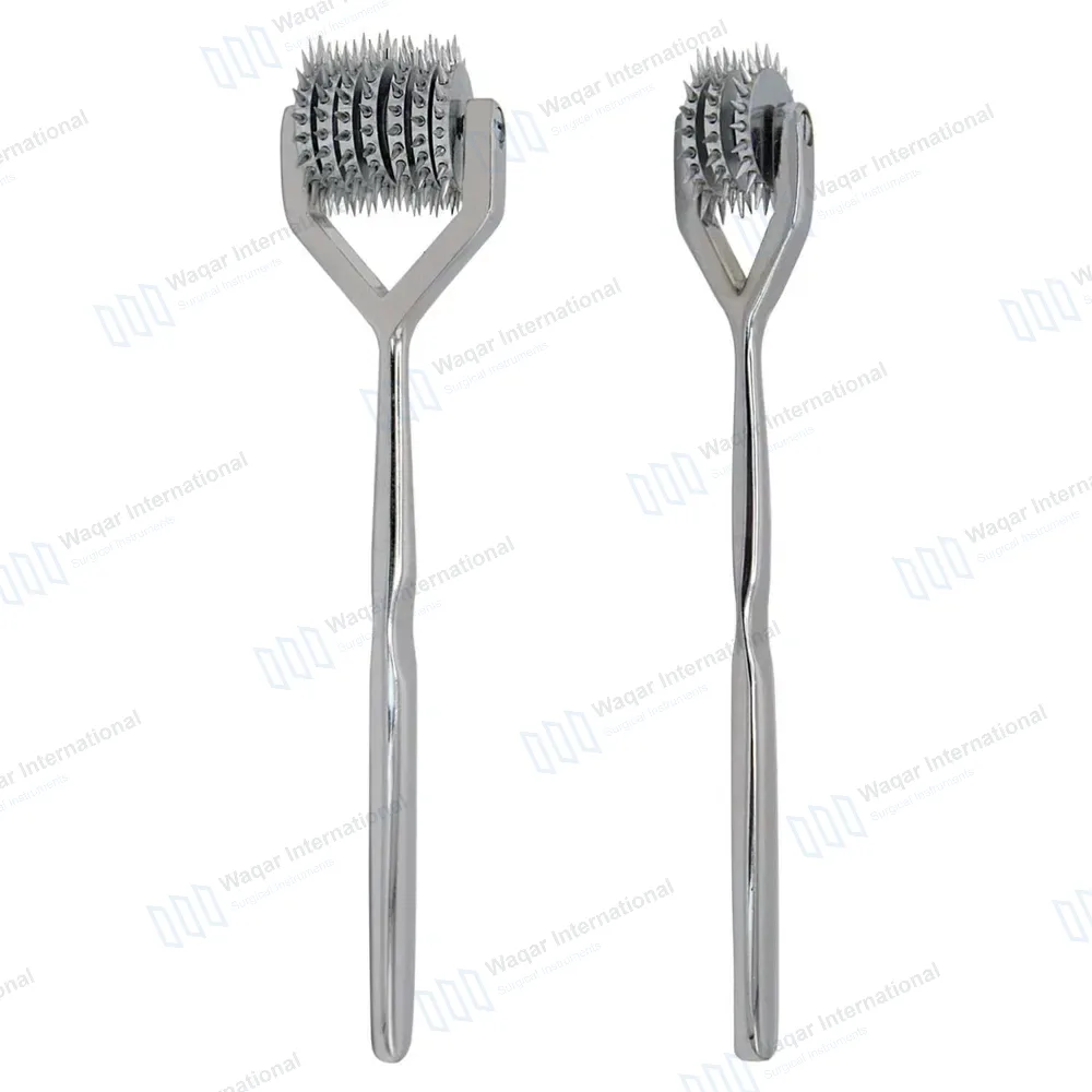2 Wartenberg Neuro Pinwheel Set 3 & 7 Head Diagnostic Instrument