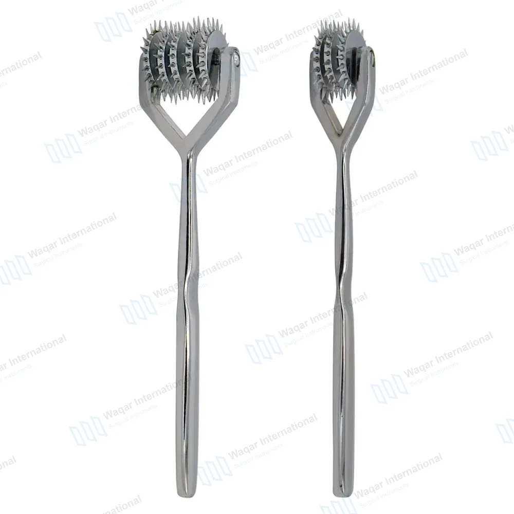 2 Wartenberg Neuro Pinwheel Set 3 & 5 Head Diagnostic Instrument