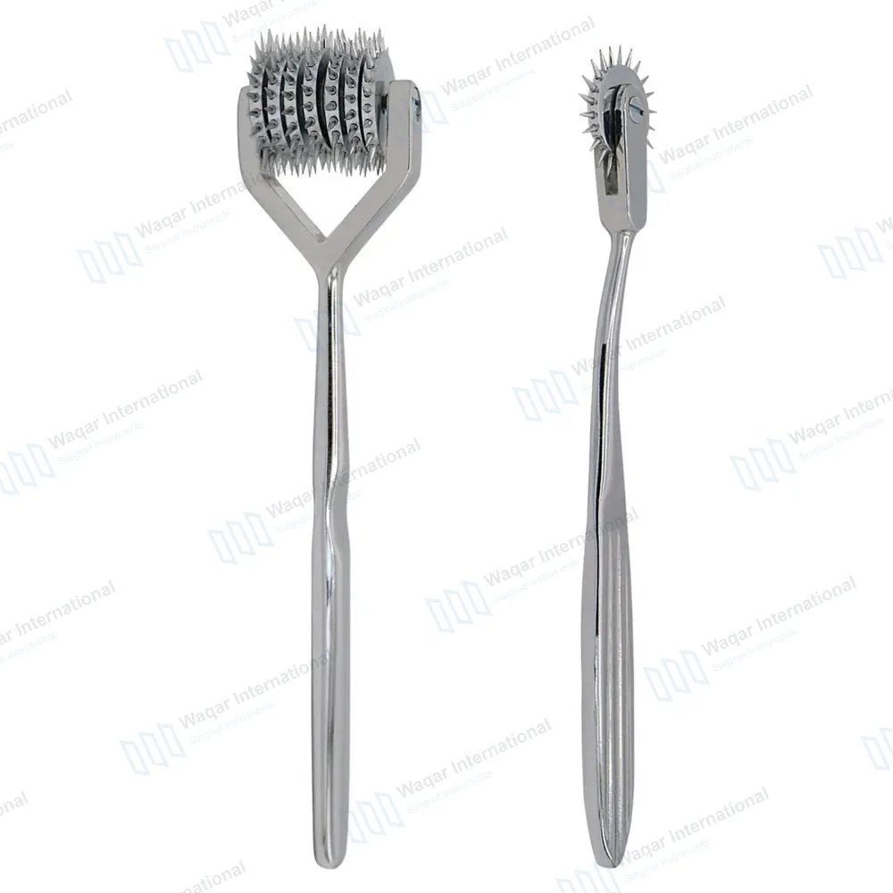 2 Wartenberg Neuro Pinwheel Set 1 & 7 Head Diagnostic Instrument