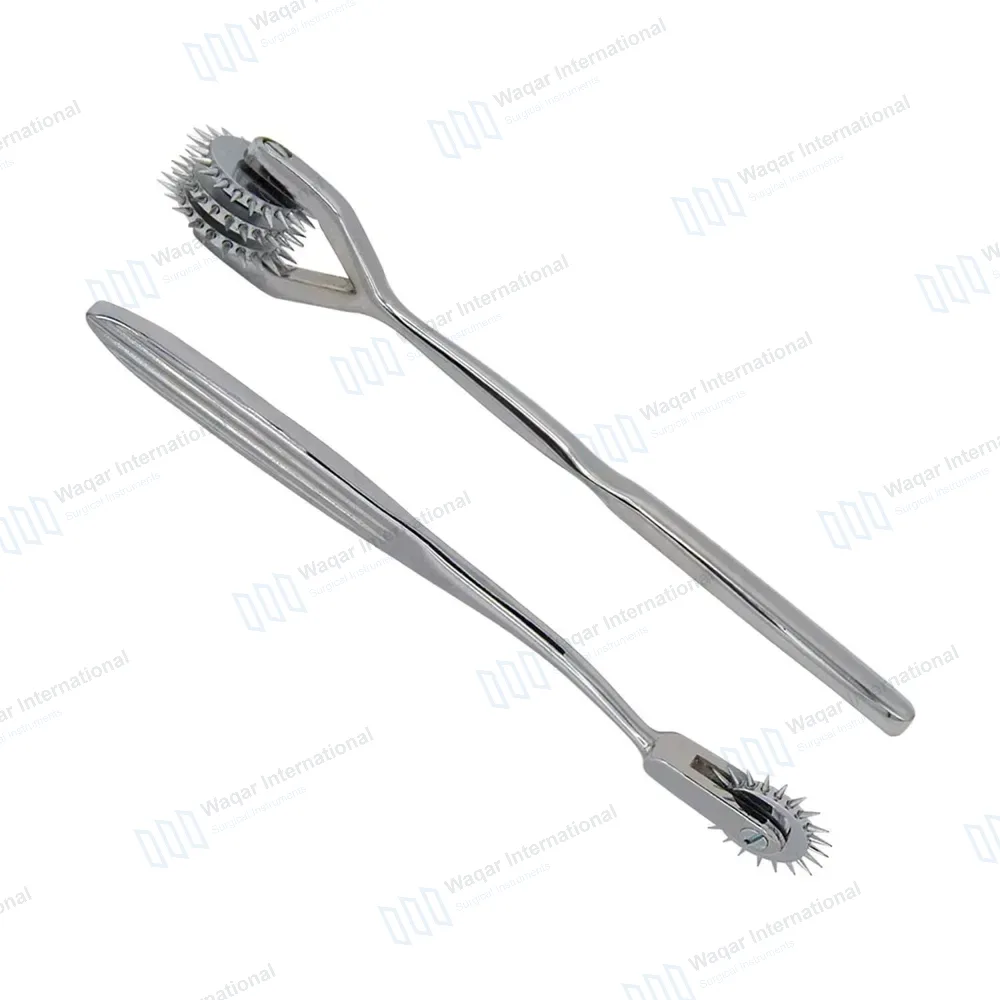 2 Wartenberg Neuro Pinwheel Set 1 & 3 Head Diagnostic Instrument