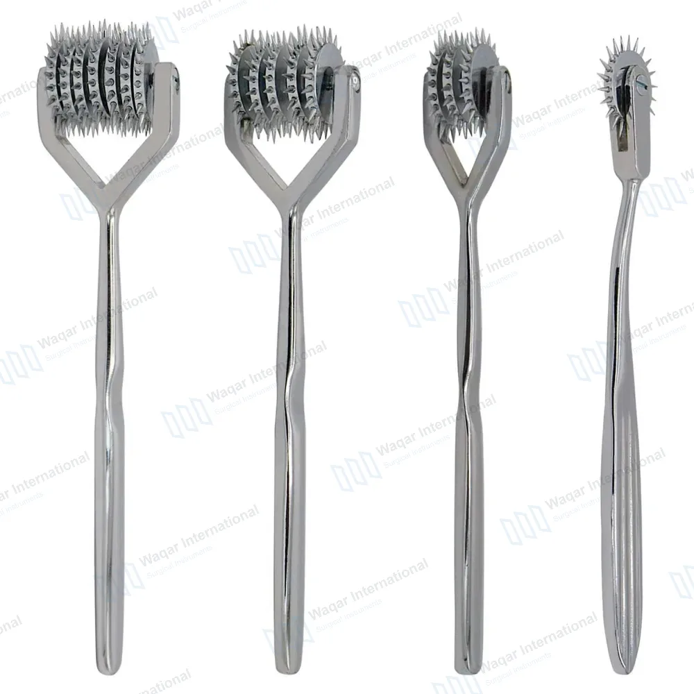 4 Wartenberg Neuro Pinwheel 1, 3, 5 & 7 Head Diagnostic Set