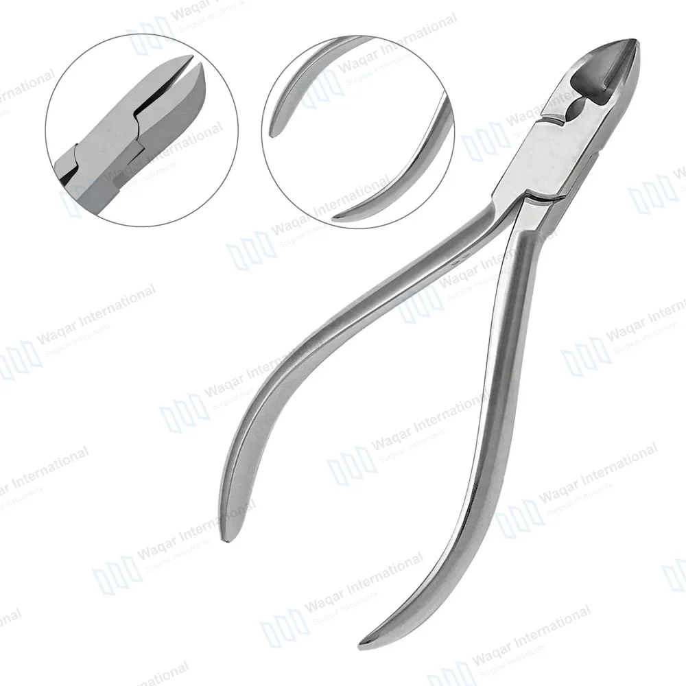 Hard Wire Cutter Straight Tips Orthodontic Plier