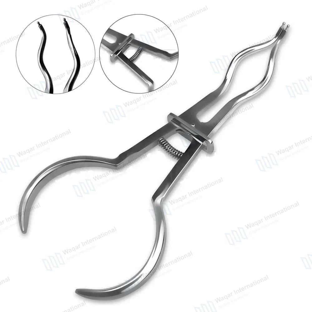 Brewer Rubber Dam Clamp Forceps 7″ Dental Instruments