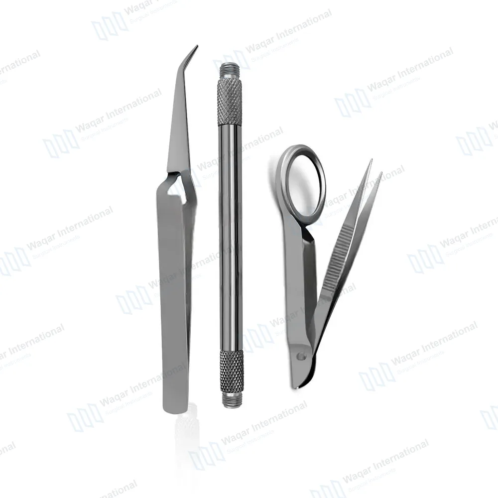 3 Pcs Splinter Removal Kit Splinter Probe Eye Magnet & Tweezer