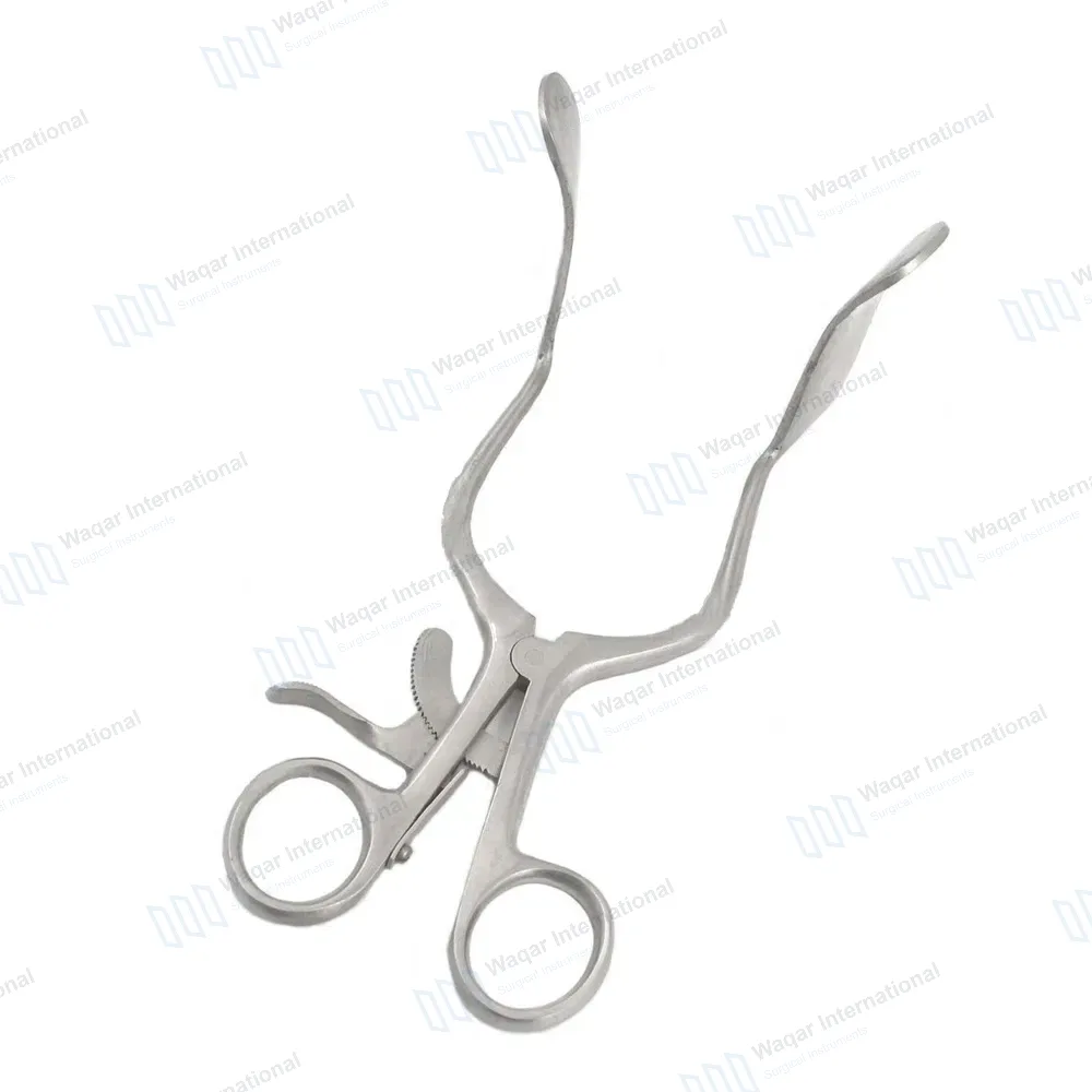 Rigby Vaginal Retractor 6.75” Self Retaining with Grip-Lock
