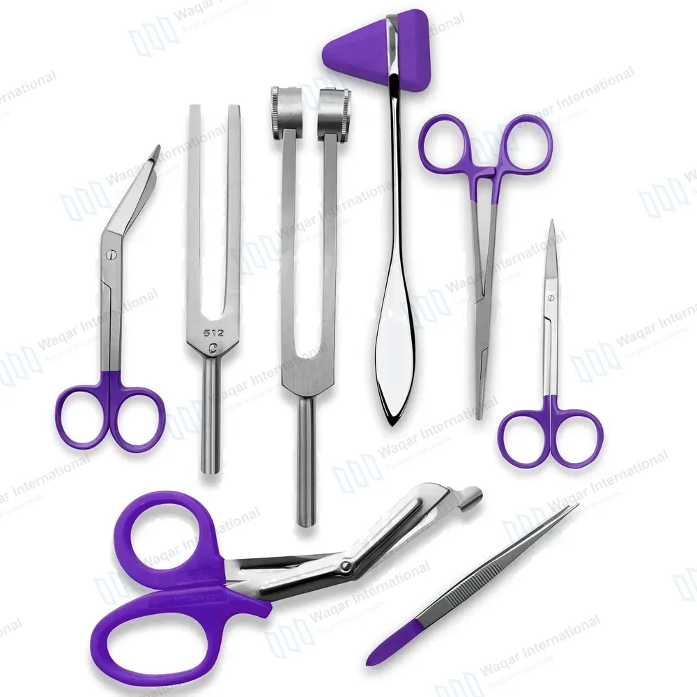 8 Pcs Medical Diagnostic Kit – Purple