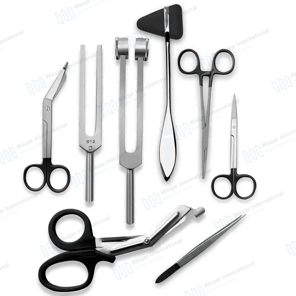 8 Pcs Medical Diagnostic Kit – Black