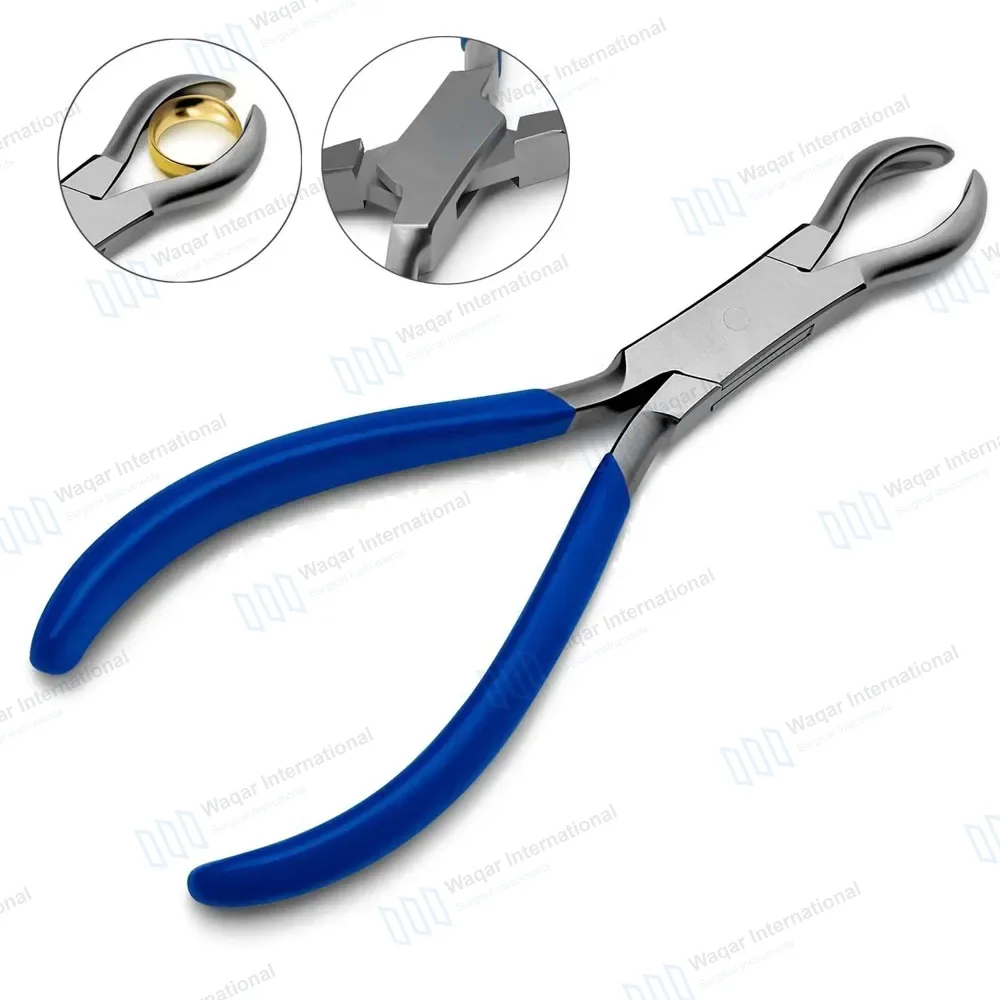 Ring Closing Segment Plier 6″ with PVC Grip Handle