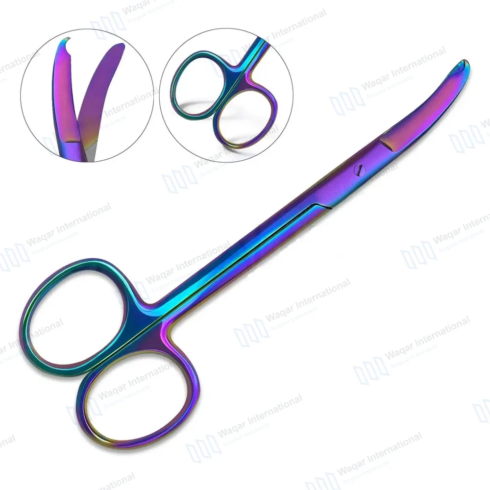 Northbent Stitch Scissor 4.5″ Rainbow Color Coated