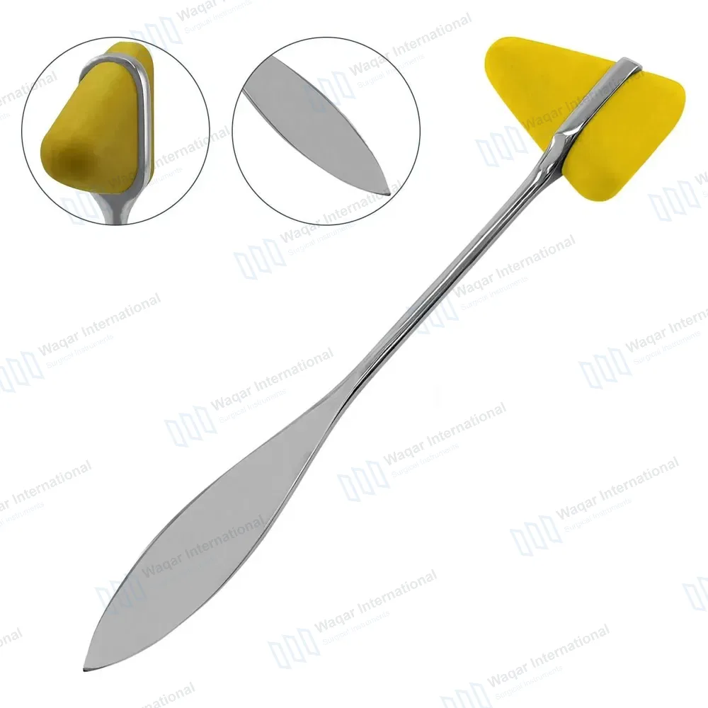 Taylor Tomahawk Percussion Reflex Hammer – Yellow