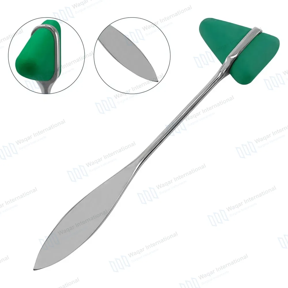 Taylor Tomahawk Percussion Reflex Hammer – Green