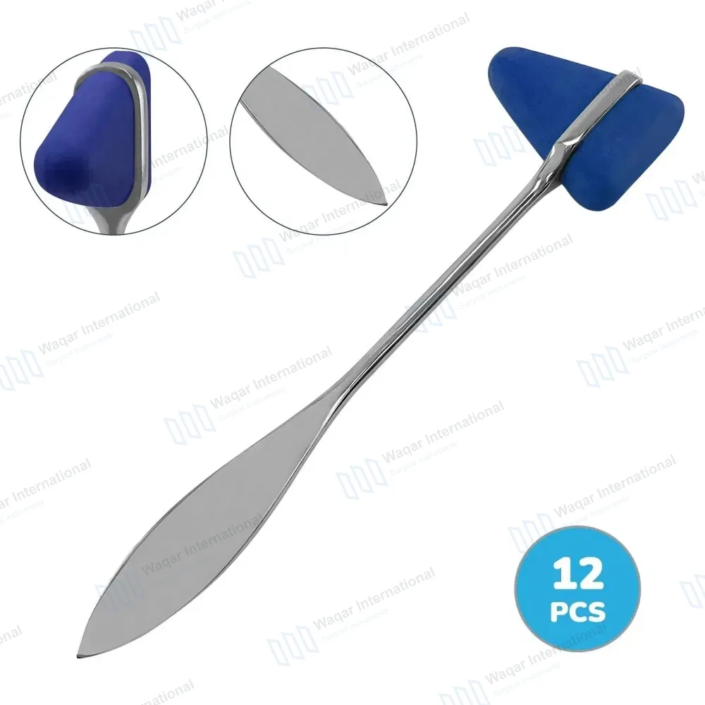 12 Pcs Taylor Tomahawk Percussion Reflex Hammer – Blue