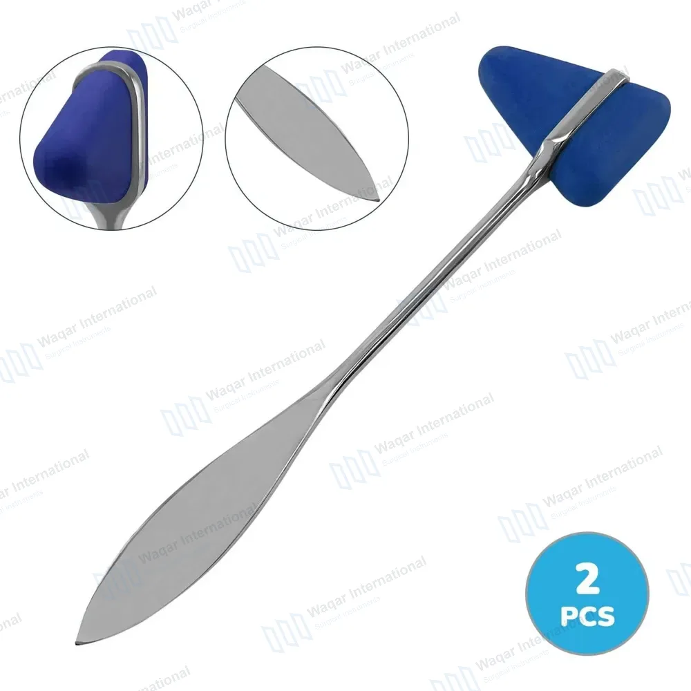 2 Pcs Taylor Tomahawk Percussion Reflex Hammer – Blue