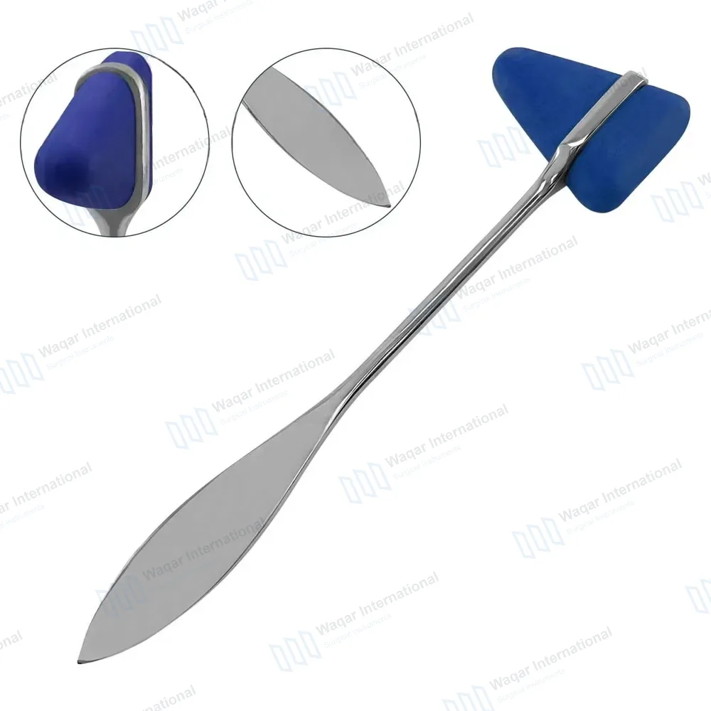Taylor Tomahawk Percussion Reflex Hammer – Blue
