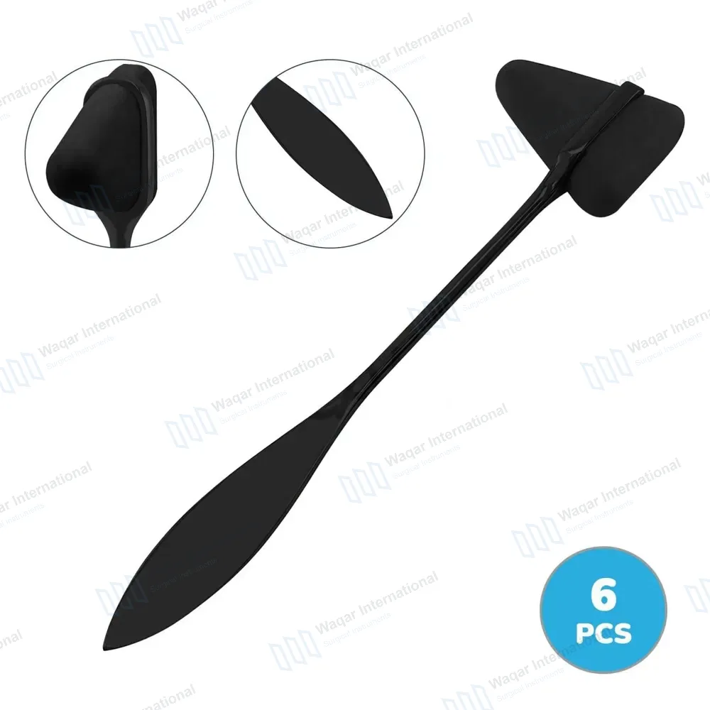 6 Pcs Taylor Tomahawk Percussion Reflex Hammer – Black