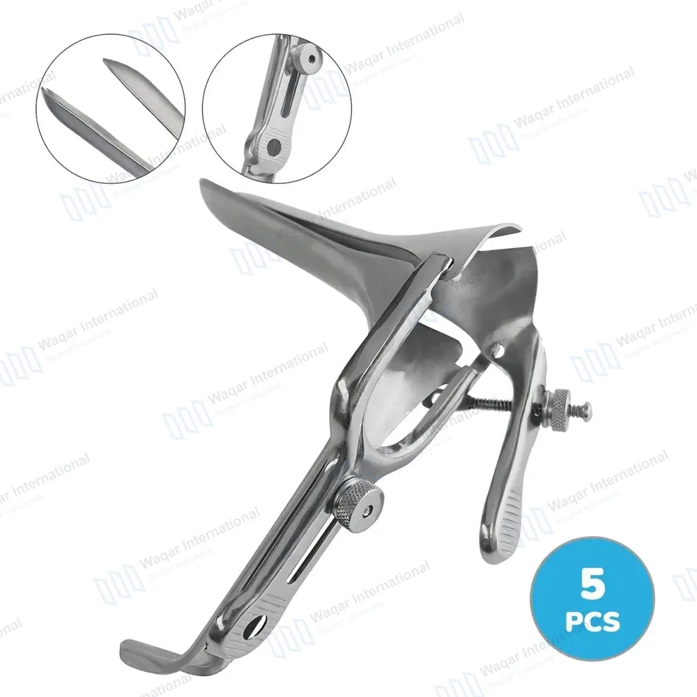 5 Pcs Graves Vaginal Speculum Large
