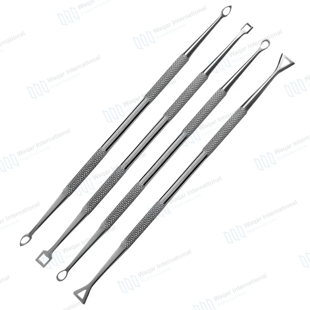 4 Pcs Hollow Tip Wax Carver & Clay Sculpting Tool Set 7.5″