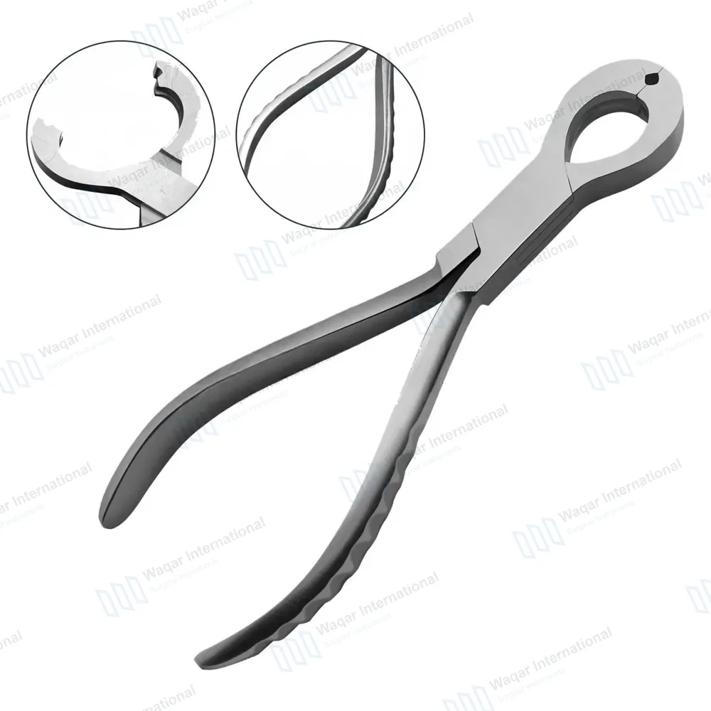 Top Notched Large Ring Closing Plier 6″