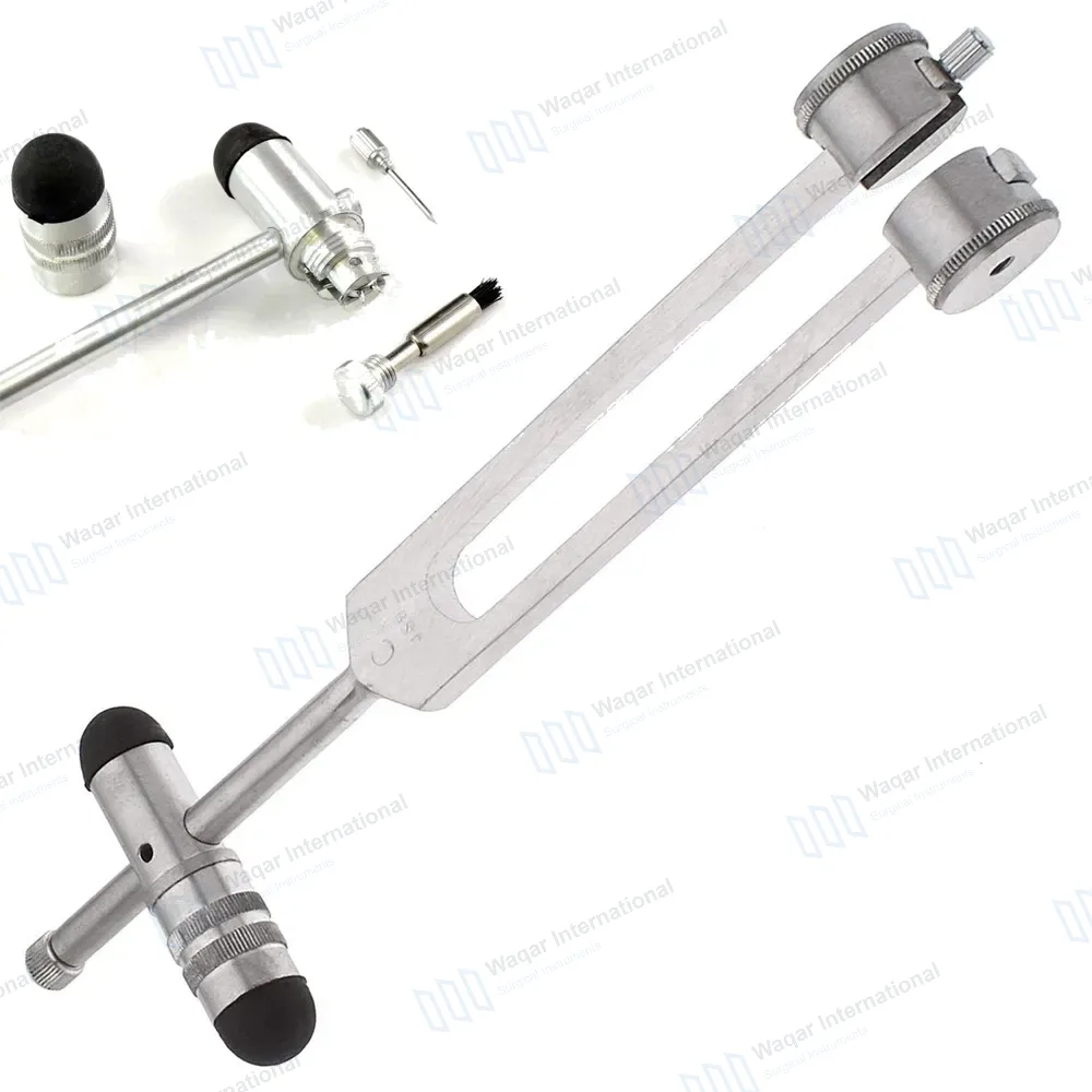 5 in 1 Tuning Fork C128 with Buck Hammer Diagnostic Set
