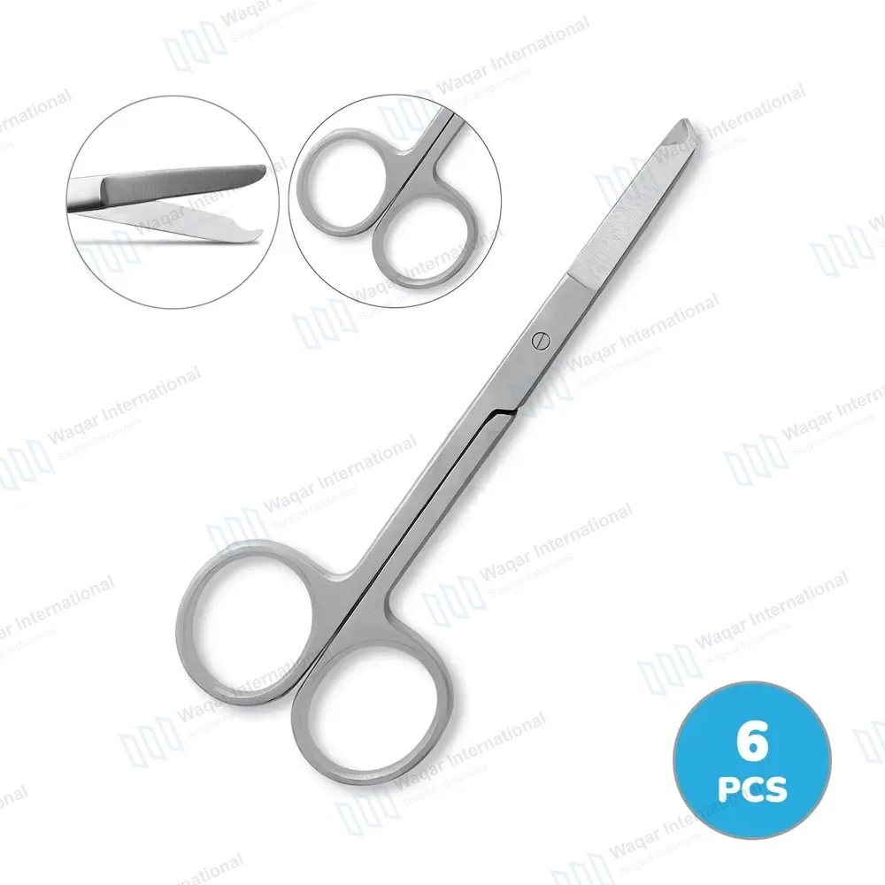 6 Spencer Stitch Suture Scissors Set 3.5″