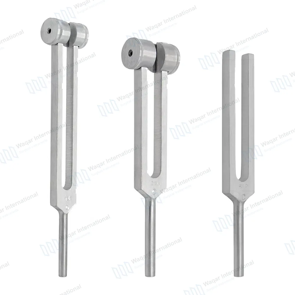 3 Pcs Tuning Forks Set C128, C256 & C512