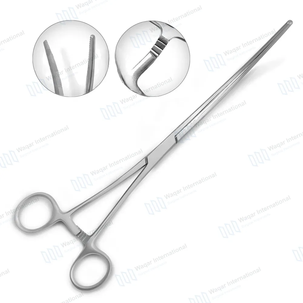 Doyen Intestinal Forceps 9″ Curved