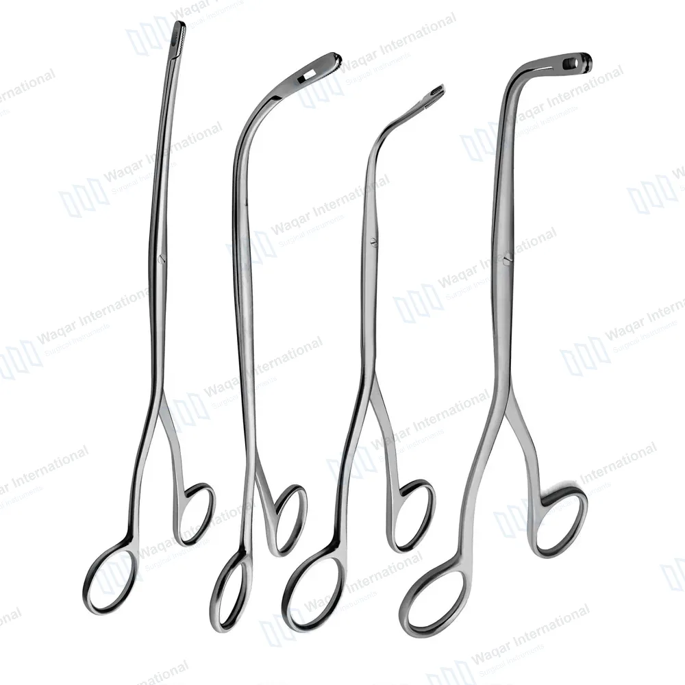 4 Randall Kidney Stone Forceps Set – Serrated Jaws