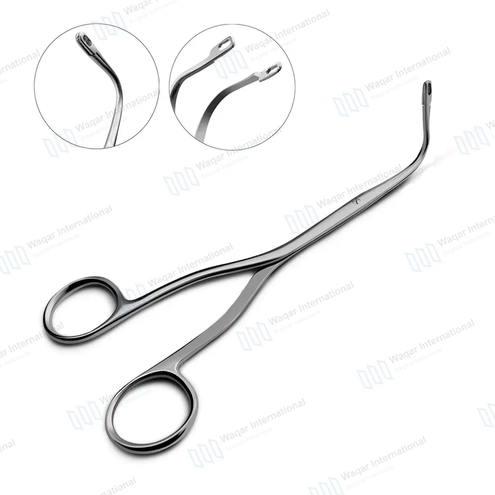 Randall Kidney Stone Forceps 7.5″ Full Curved