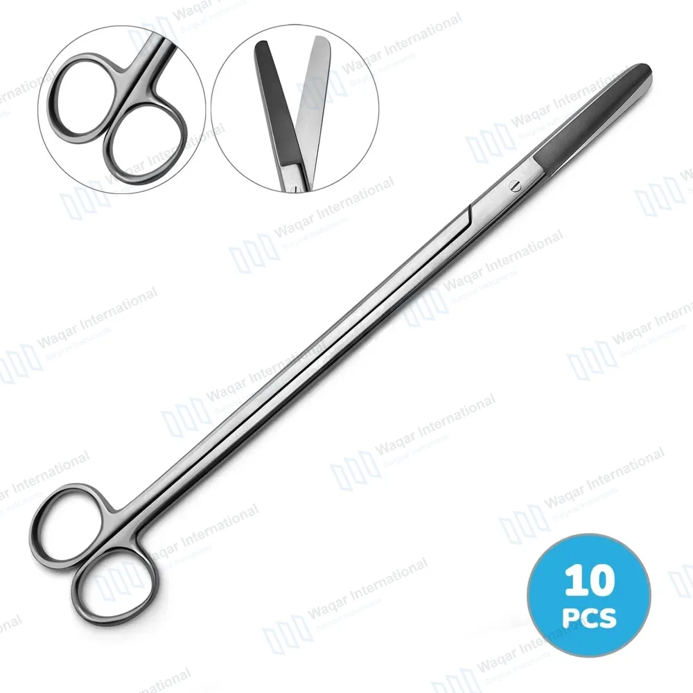 10 Sims Uterine Scissors Set 8″ Straight