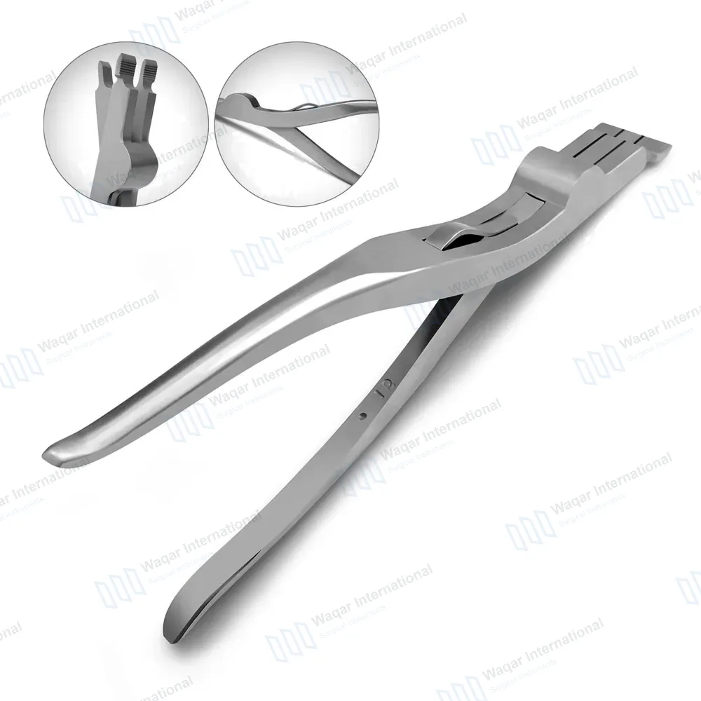 Three Prong Cast Spreader 9″ Spring Action Serrated Jaws