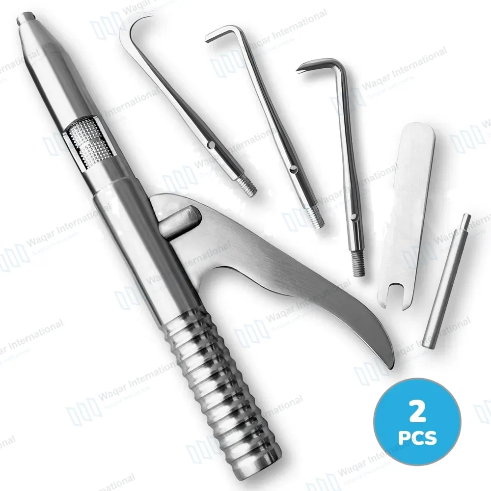 2 Automatic Crown Remover Gun Type with 5 Attachments