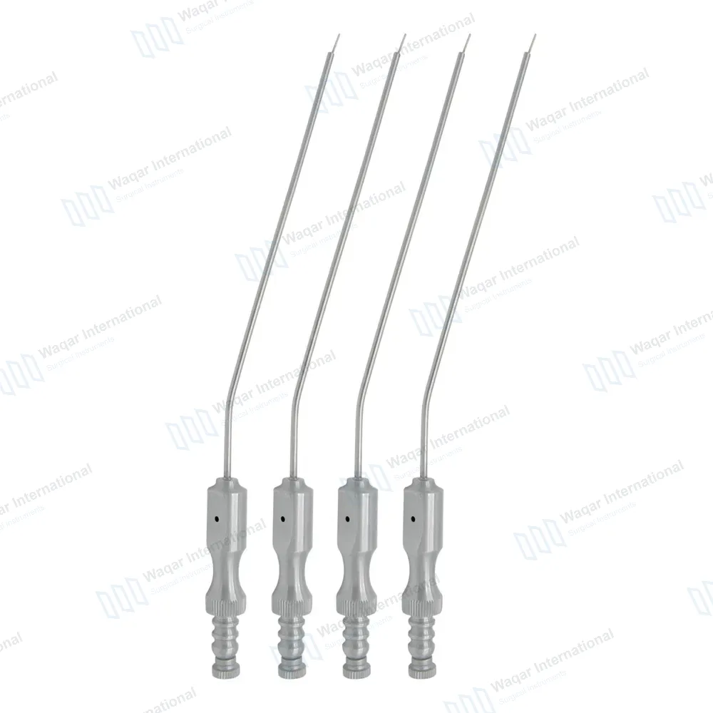 4 Frazier Suction Tubes 15FR (5mm) Tip Aspirator 7.6″