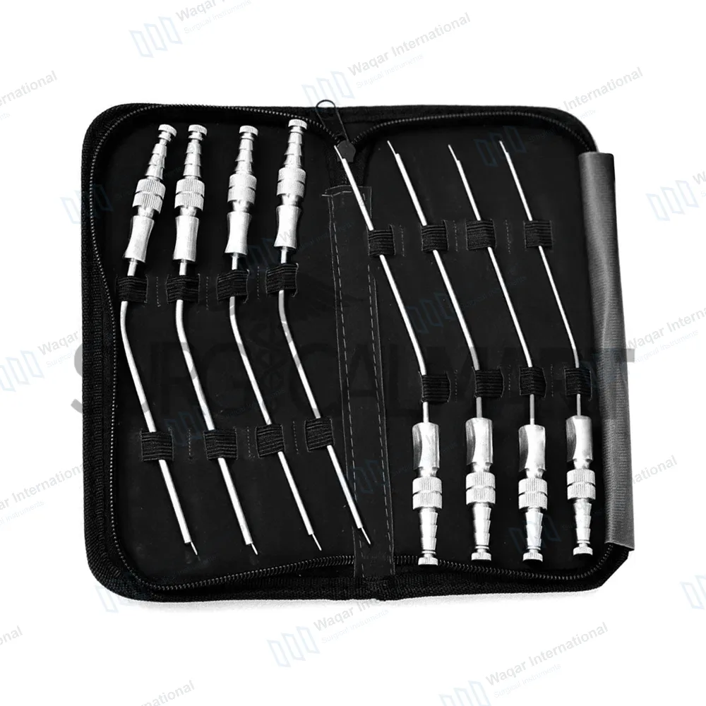 8 Frazier Suction Tubes 5, 6, 7, 8, 9, 10, 11 & 12 FR Set Kit
