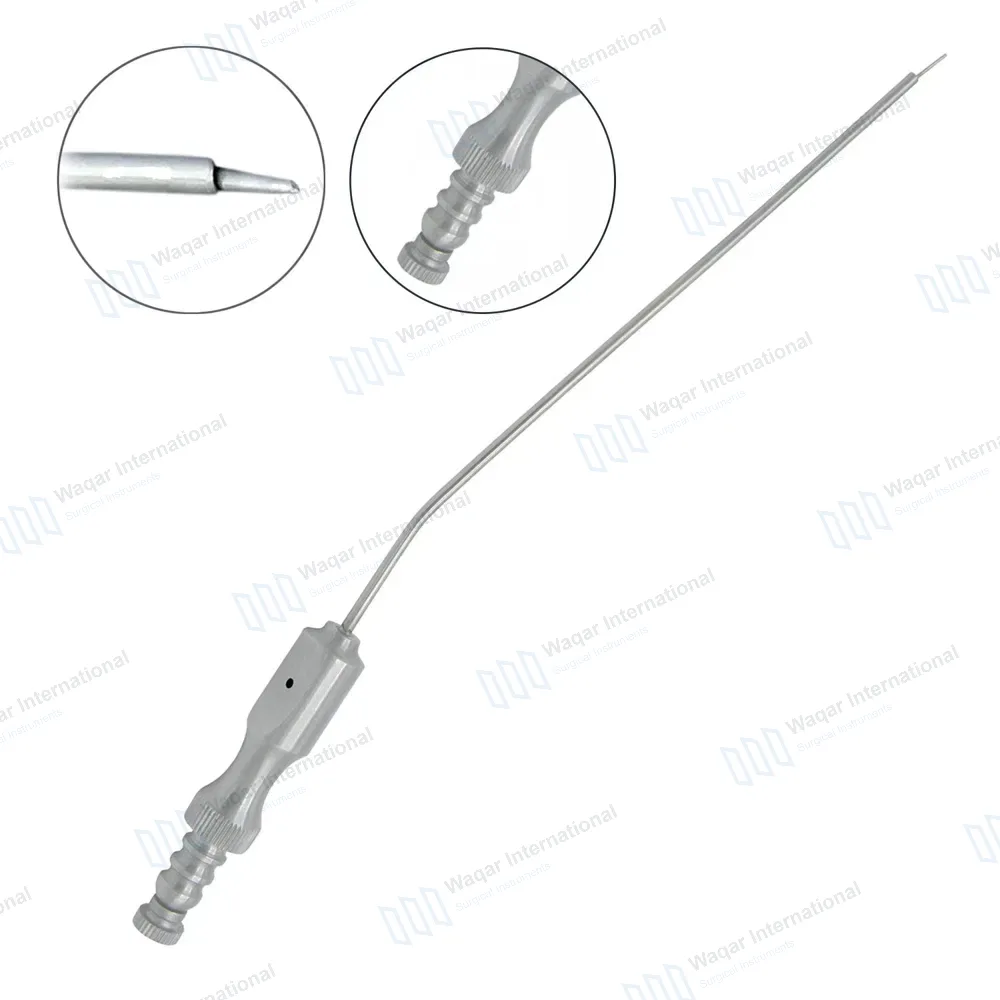 Frazier Suction Tube 6FR (2.00mm) Tip 7.6″ Aspirator Instrument