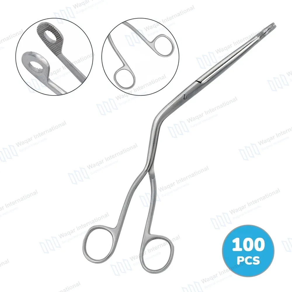 100 Pcs Magill Catheter Forceps Set 10″ (25.4cm) – Adult