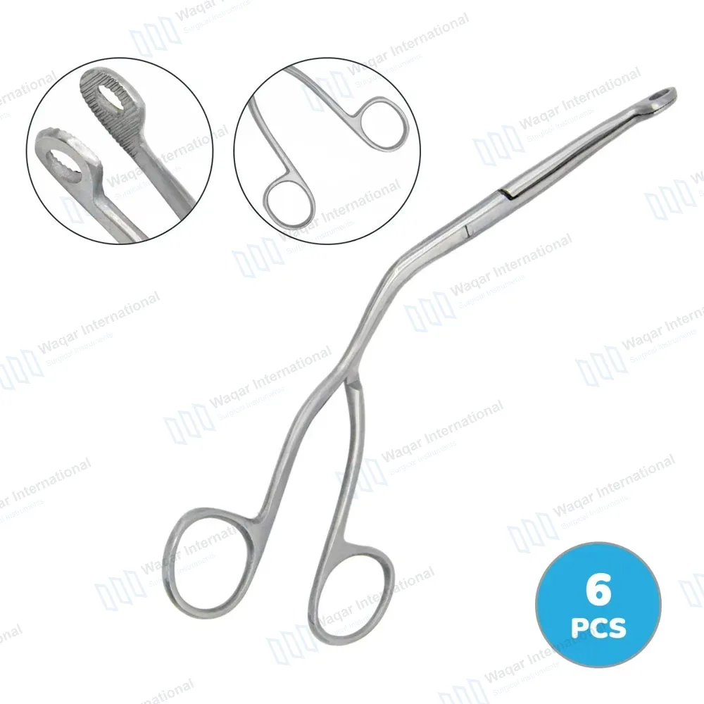 6 Pcs Magill Catheter Forceps Set 8″ (20.3cm) – Child
