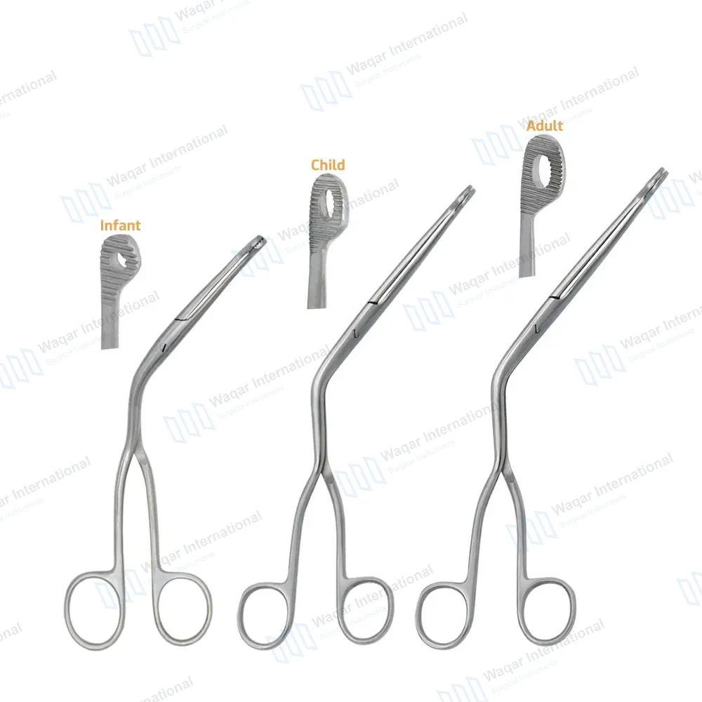 3 Pcs Magill Catheter Forceps Set 6″, 8″ & 10″