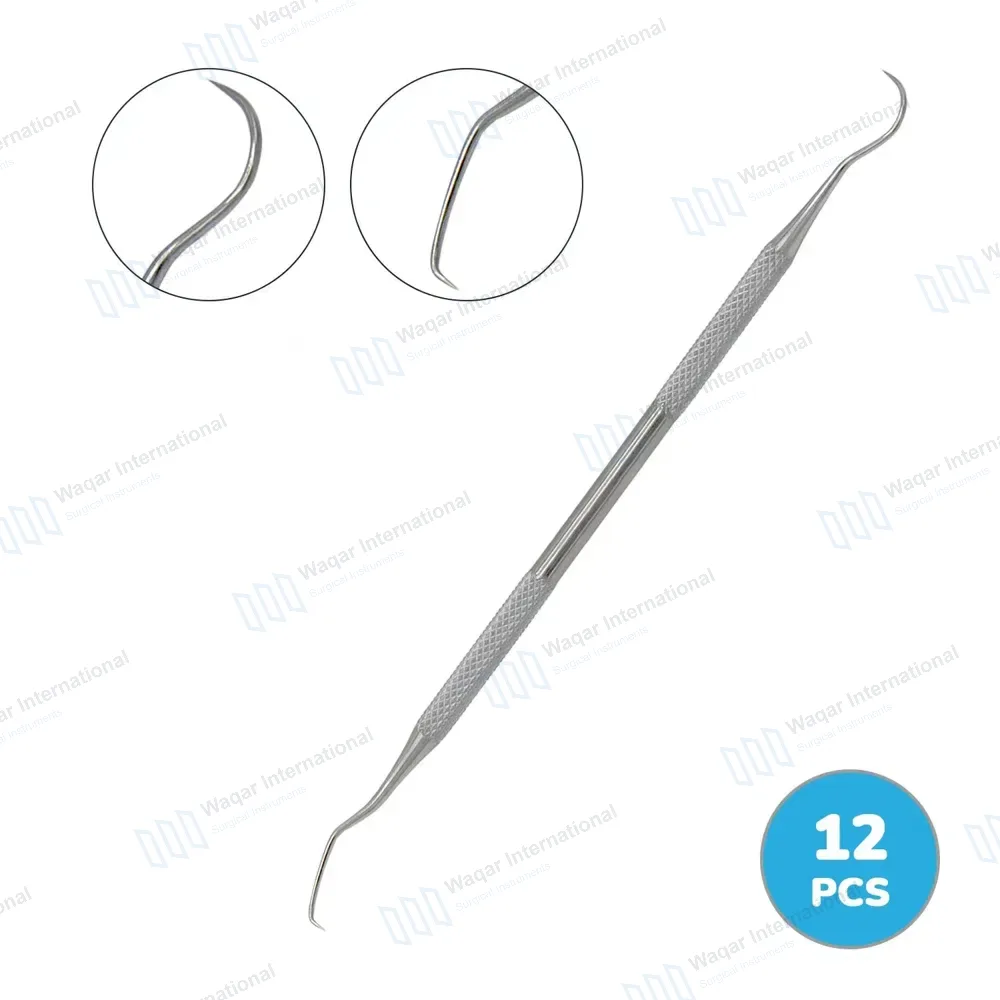 12 Dental Probe Explorer #5 – Double Ended