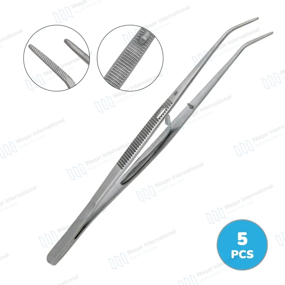 5 College Cotton Plier with Lock 6″ Dental Endodontic Instruments