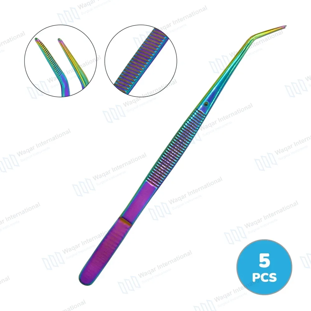 5 College Cotton Plier 6″ Titanium Rainbow Color