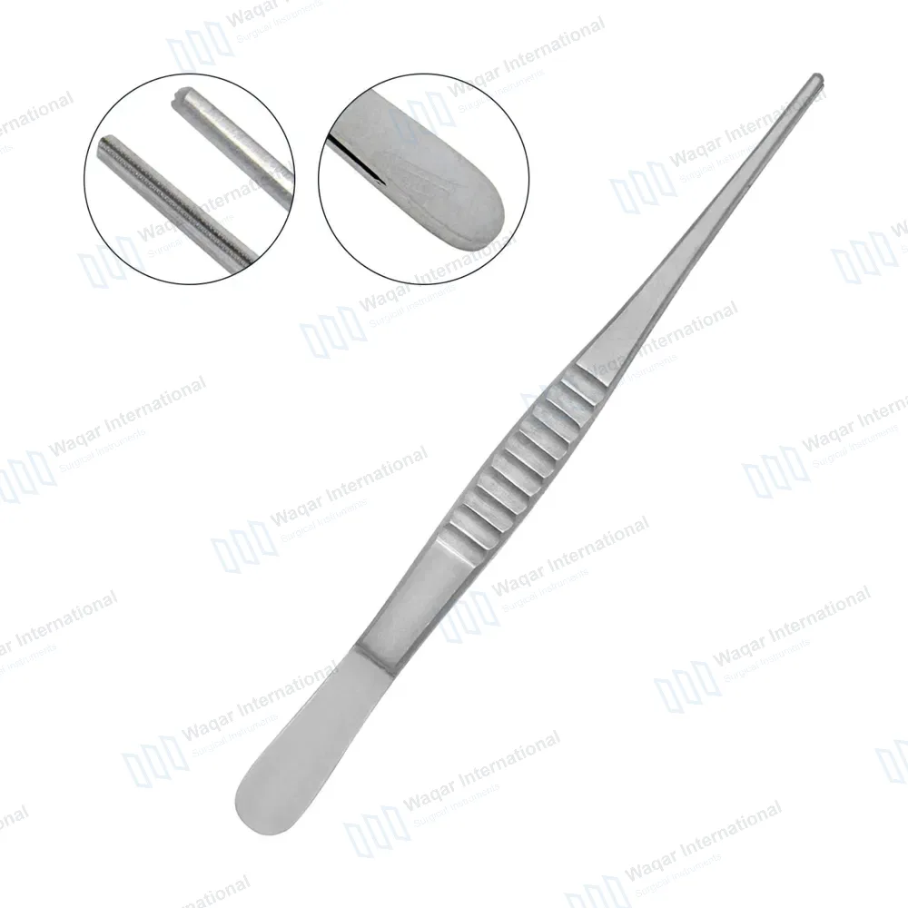 DeBakey Atraumatic Tissue Forceps 7″ 3.5mm Tip