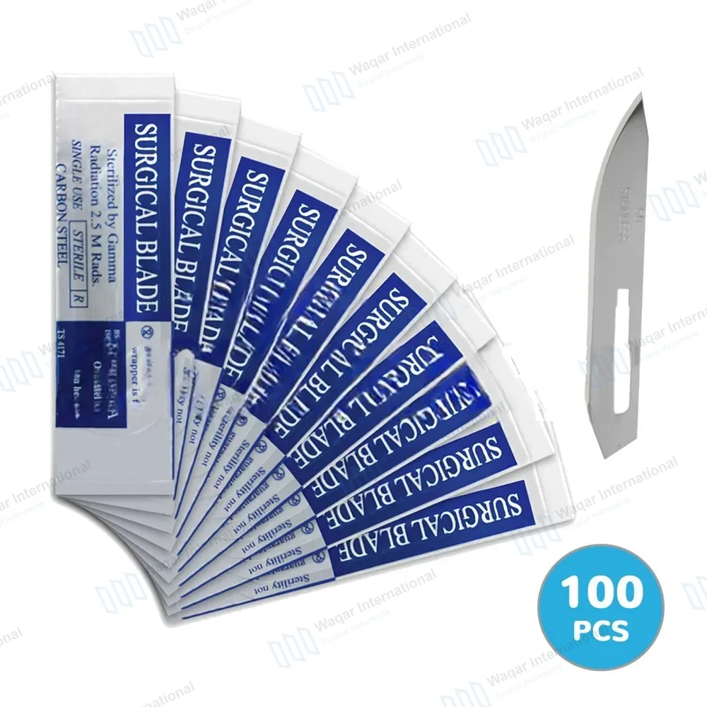Pack of 100 Scalpel Blades #60