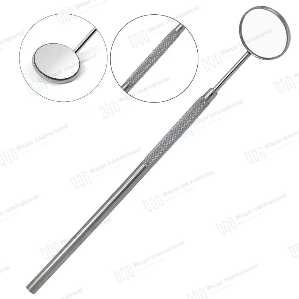 Dental Mouth Mirror #5 with Handle