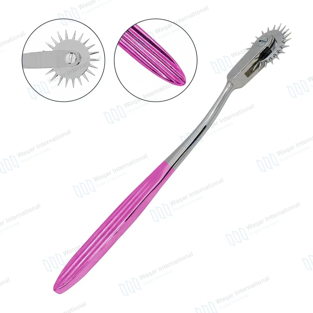 Wartenberg Neurological Pinwheel 1 Head 7″ Pink Color Handle