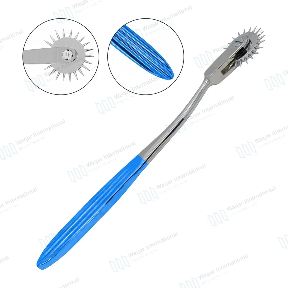 Wartenberg Neurological Pinwheel 1 Head 7″ Blue Color Handle