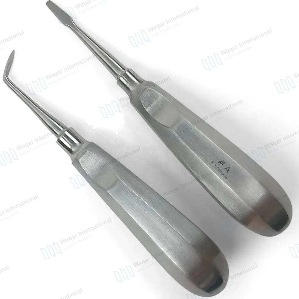 2 Periotome Luxating Dental Elevators Set Del #8 and #A